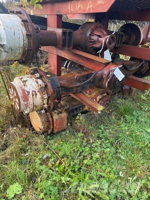 Valmet 862 Podvozky a zavesenie kolies