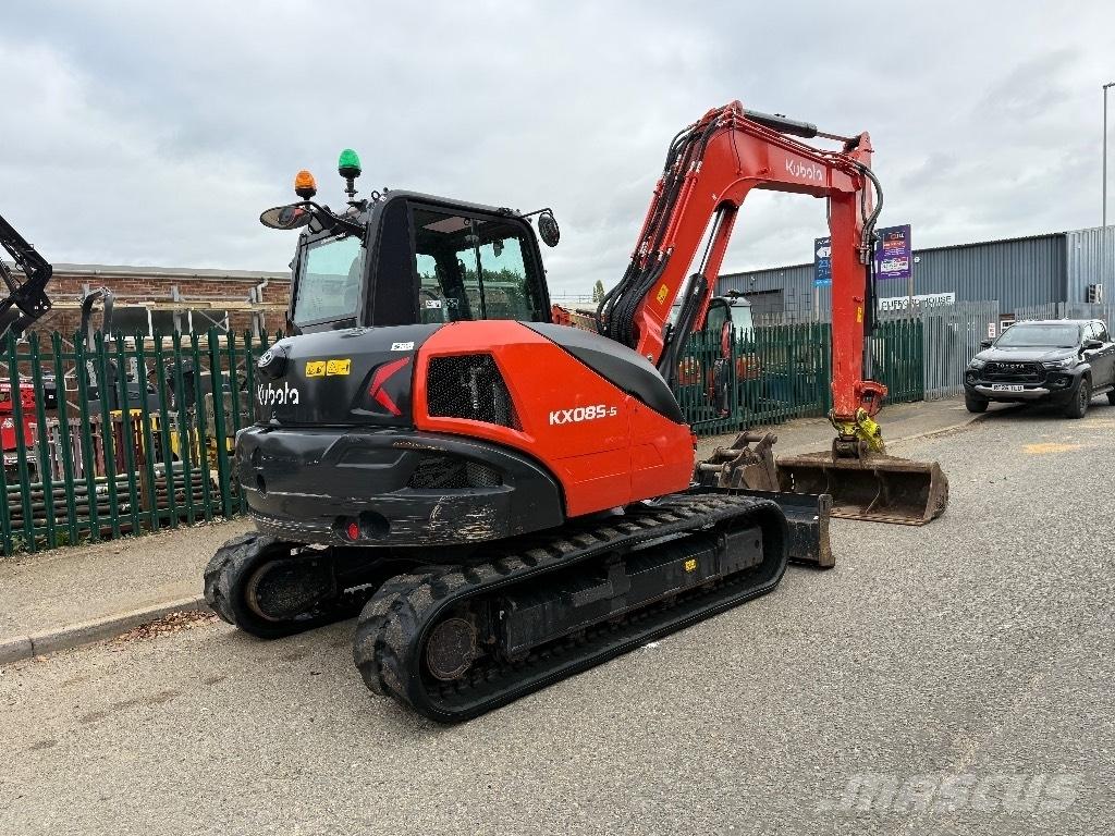 Kubota KX 085-5 Midi rýpadlá 7 t - 12 t