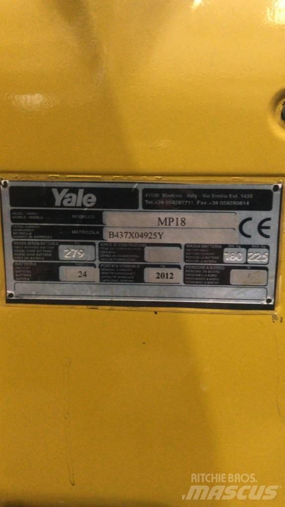 Yale MP18 Nízkozdvižný vozík