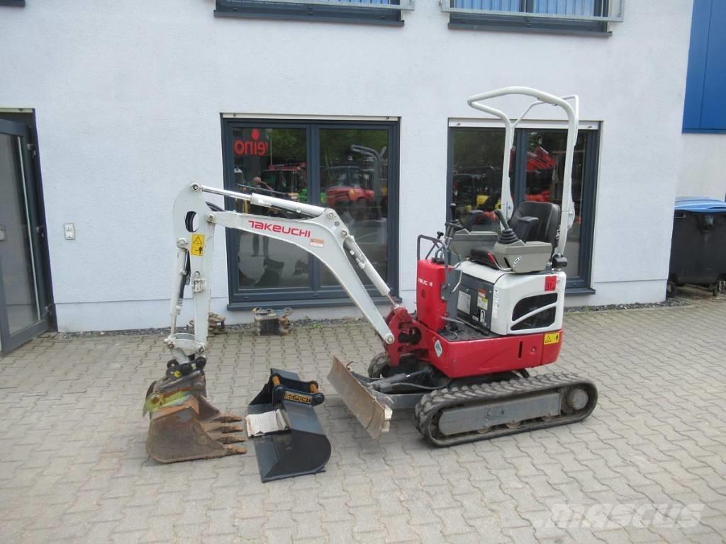 Takeuchi TB 210 R Mini rýpadlá < 7t