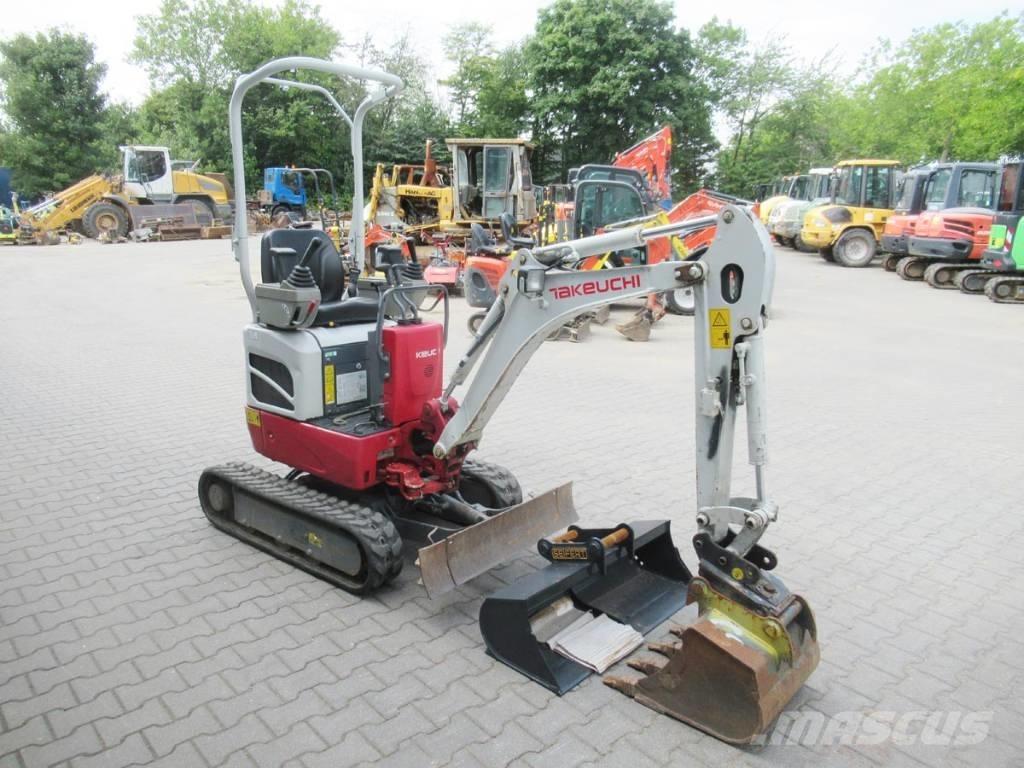 Takeuchi TB 210 R Mini rýpadlá < 7t
