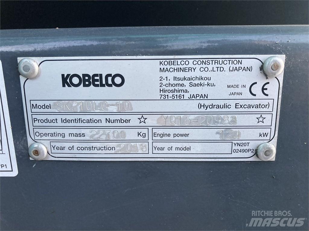 Kobelco SK 210 LC-10 Pásové rýpadlá