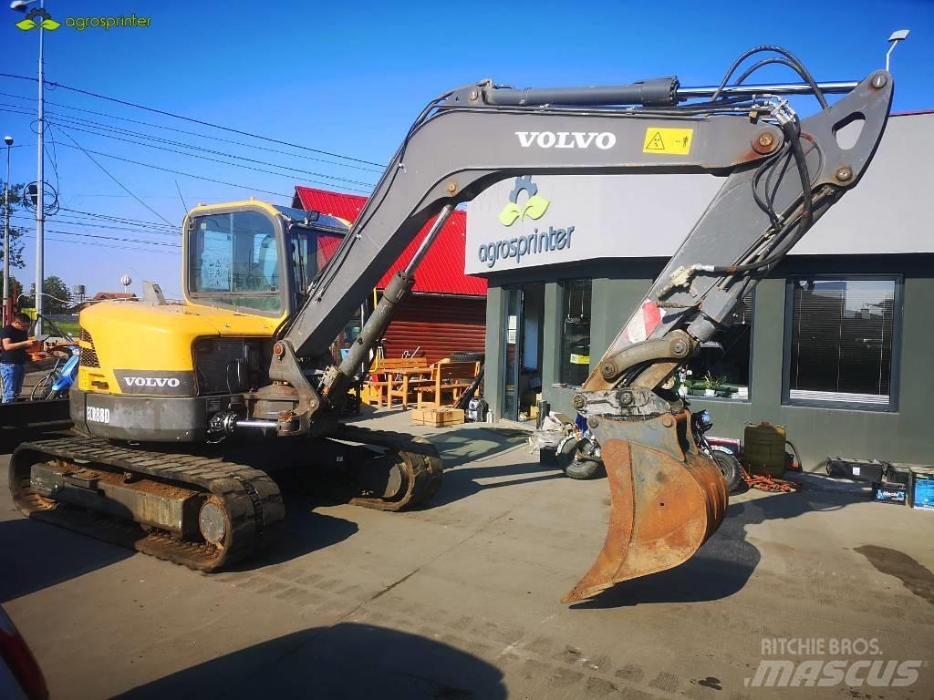Volvo ECR 88 D Midi rýpadlá 7 t - 12 t