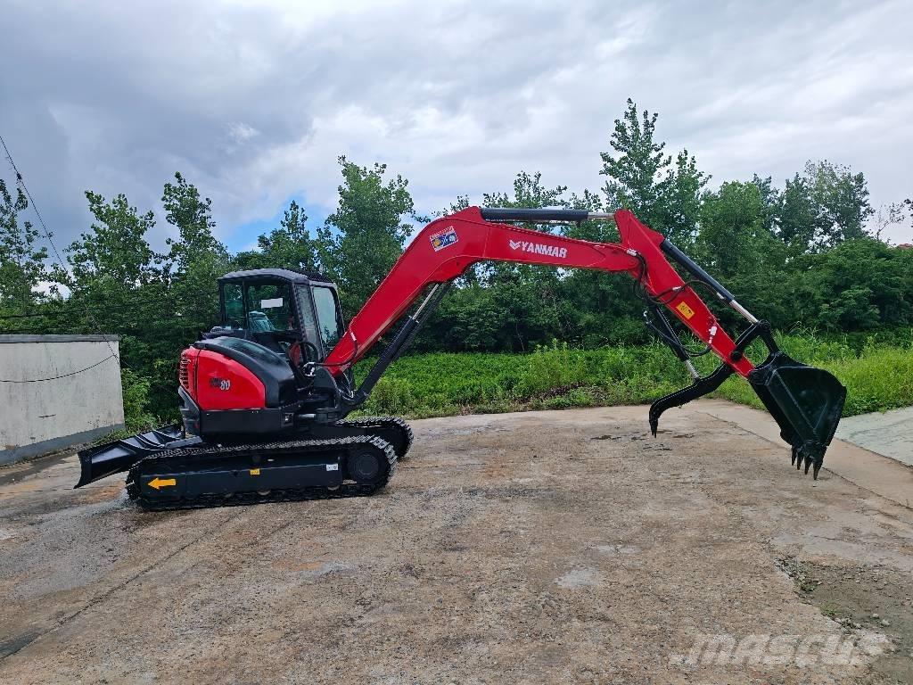 Yanmar Vio 80 Midi rýpadlá 7 t - 12 t