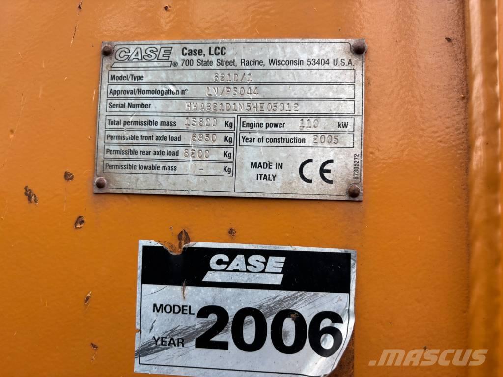 CASE 621 D XT Kolesové nakladače