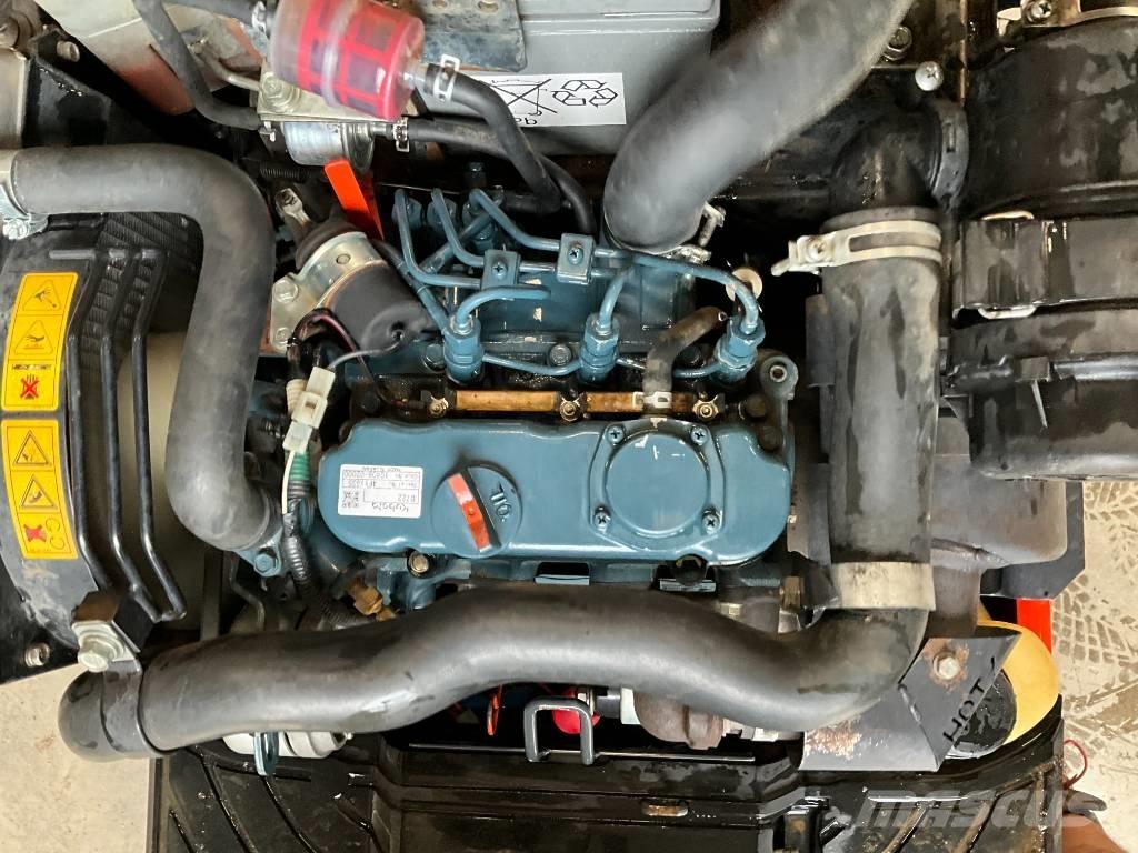 Kubota K 008-3 Mini rýpadlá < 7t