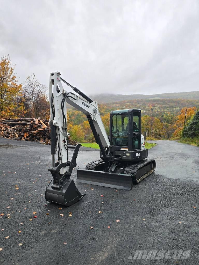 Bobcat E 50 Mini rýpadlá < 7t