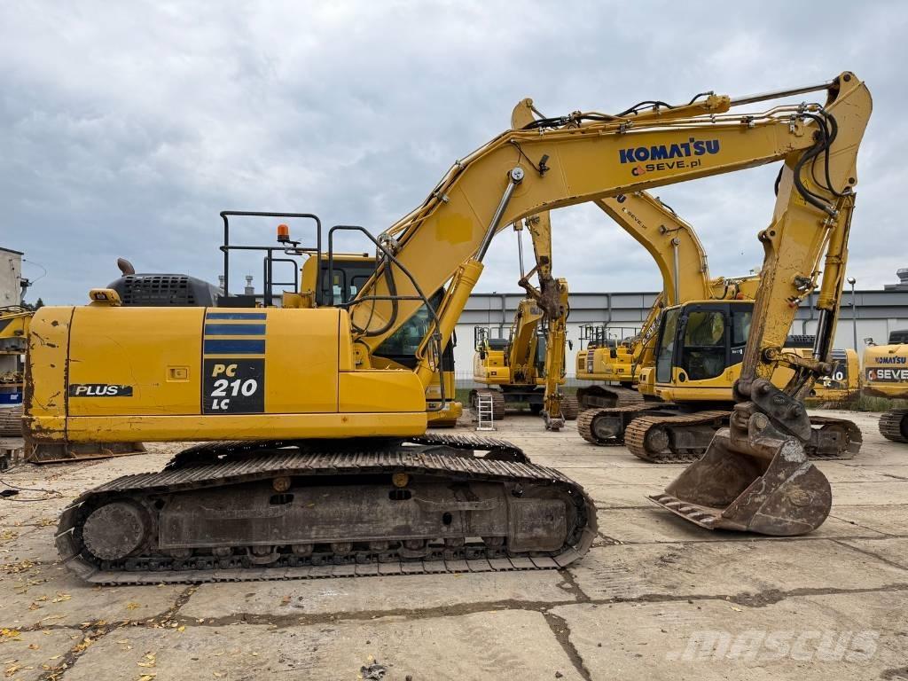 Komatsu PC 210 LC-10 Pásové rýpadlá