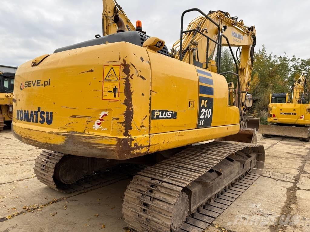 Komatsu PC 210 LC-10 Pásové rýpadlá