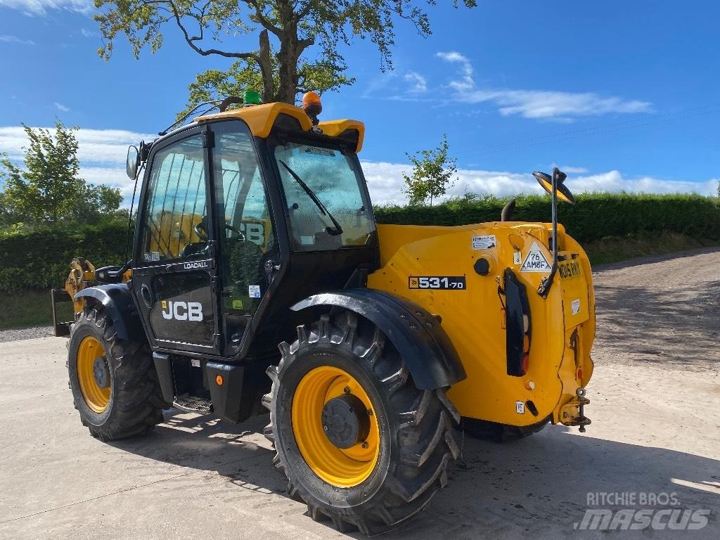 JCB 531-70 Teleskopické manipulátory