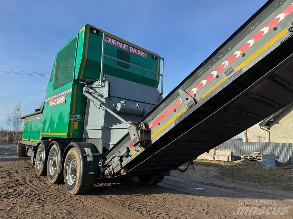 JENZ BA 965 DL Titan Drviče odpadu