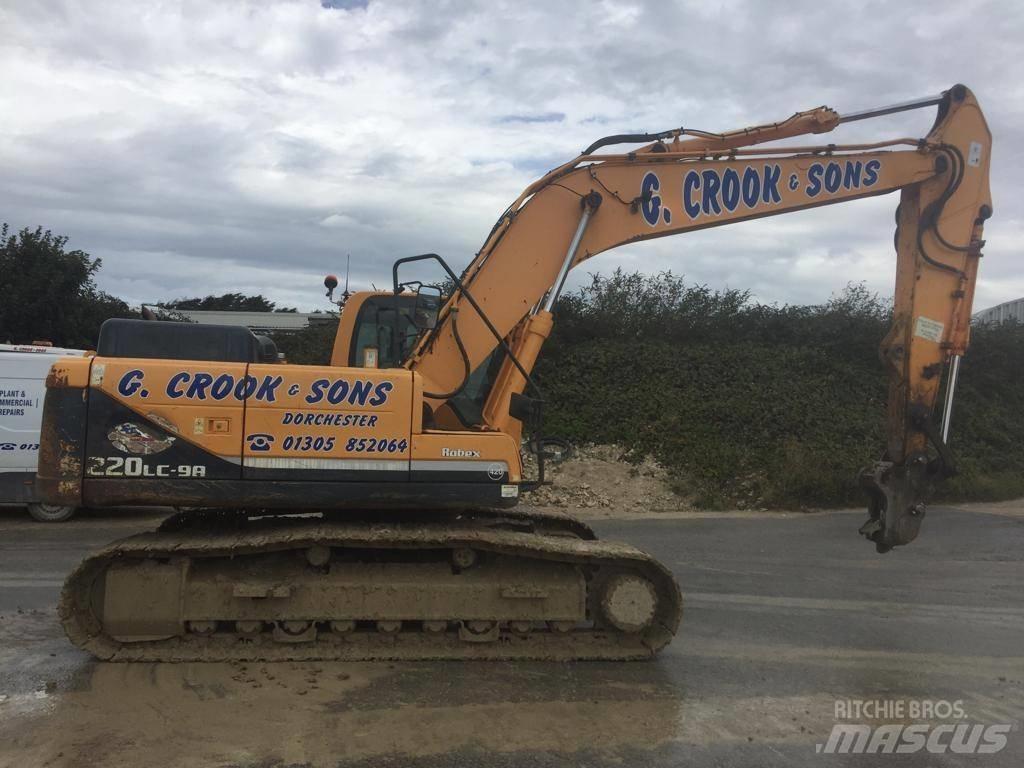Hyundai Robex 220 LC Pásové rýpadlá