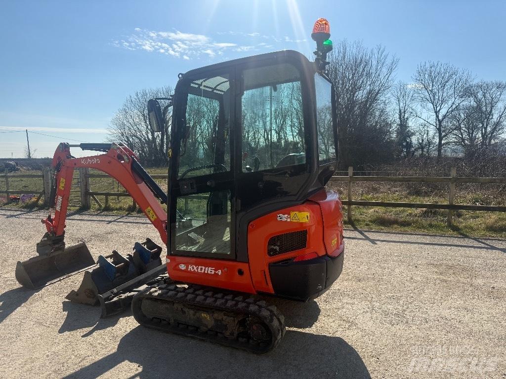 Kubota KX 016-4 Mini rýpadlá < 7t