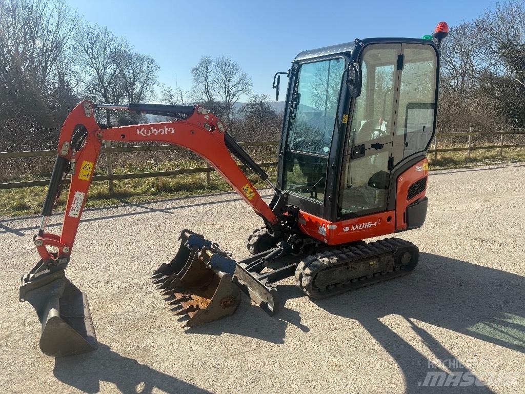 Kubota KX 016-4 Mini rýpadlá < 7t