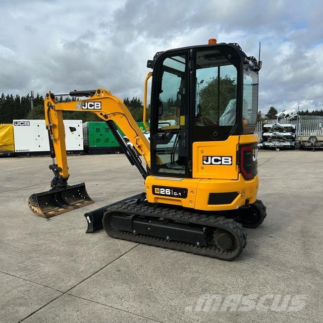 JCB 26C-1 Mini rýpadlá < 7t