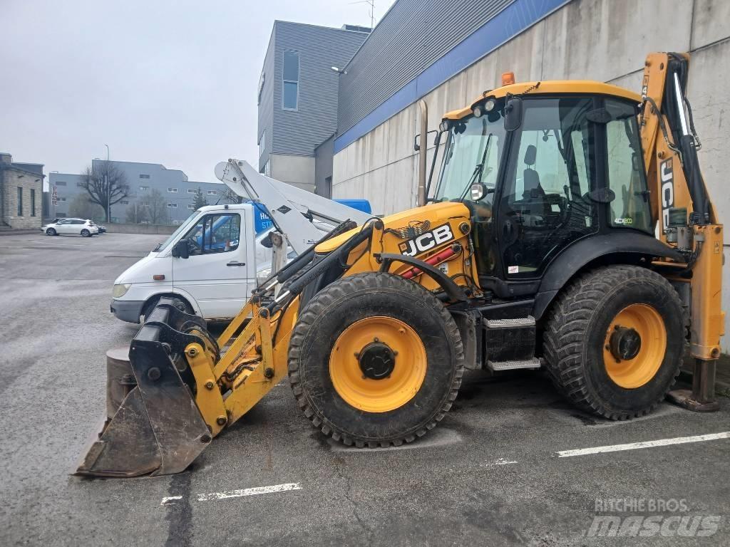 JCB 4cxAEC joystick Rýpadlo-nakladače