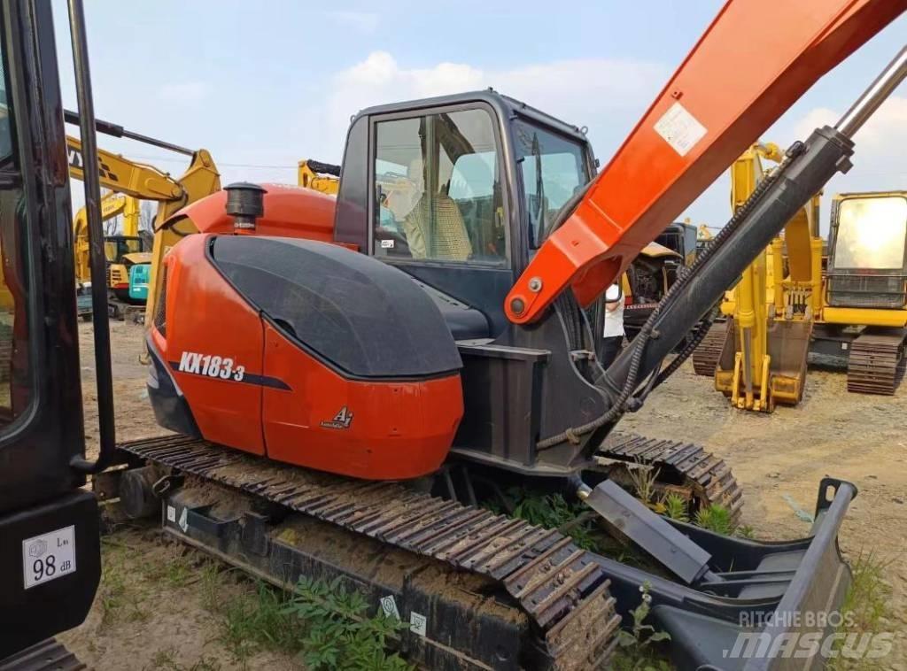 Kubota KX 080-3 Midi rýpadlá 7 t - 12 t