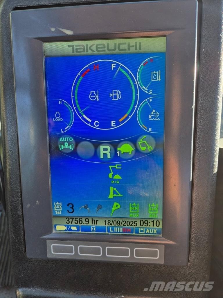 Takeuchi TB 295 W Kolesové rýpadlá