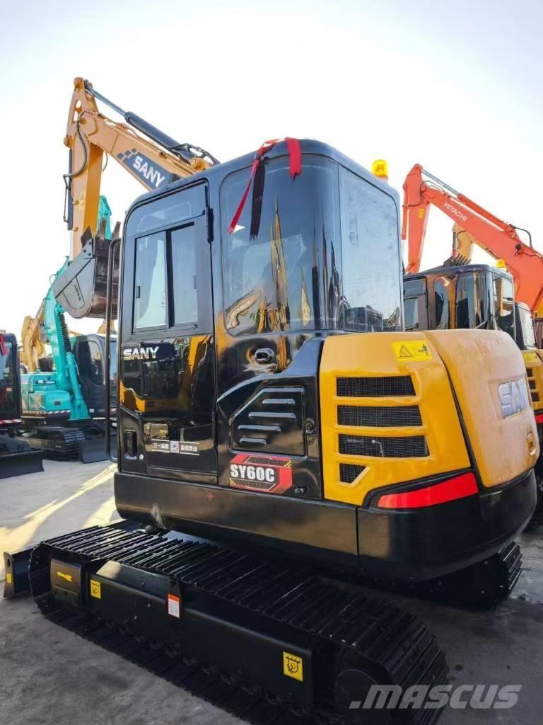 Sany 60 Pásové rýpadlá