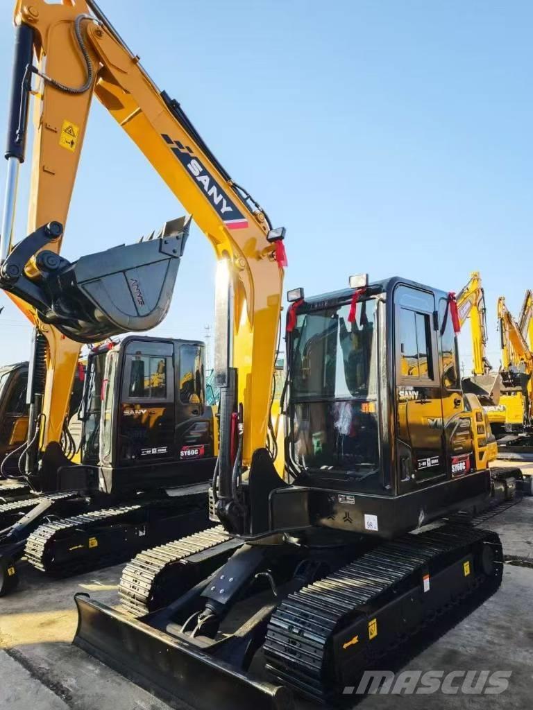 Sany 60 Pásové rýpadlá