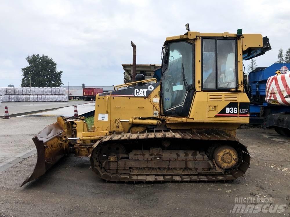 CAT D 3 G LGP Pásové dozéry