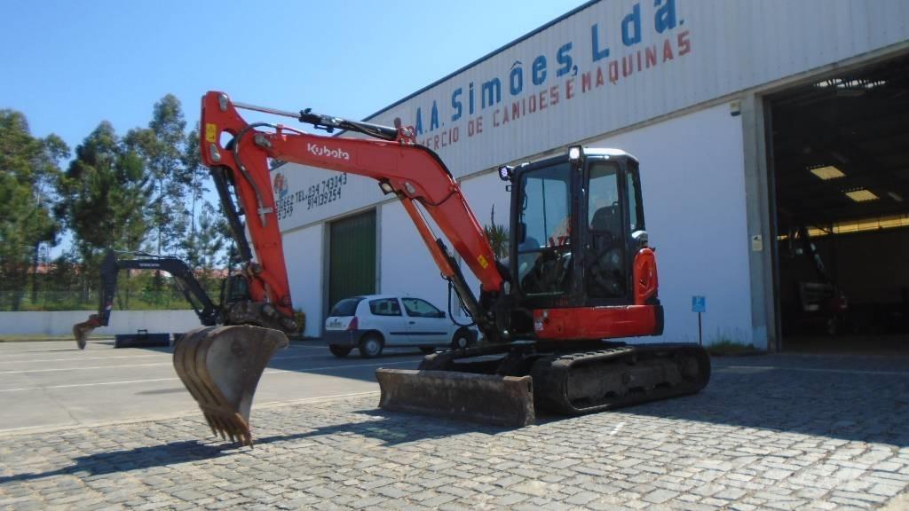 Kubota U 48-4 Mini rýpadlá < 7t