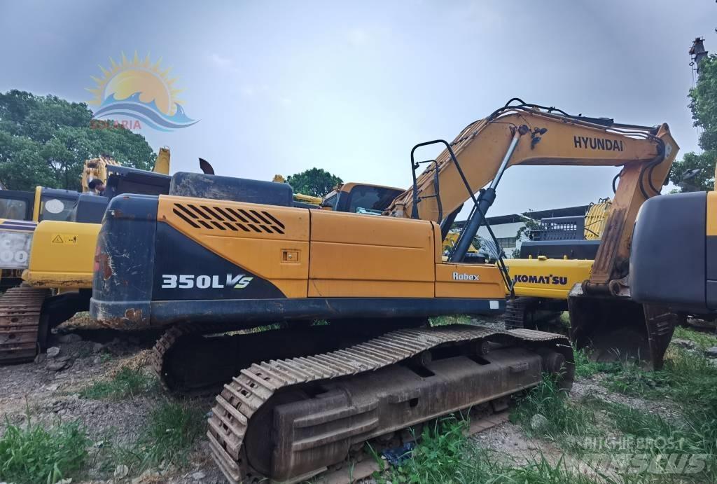 Hyundai R350LVS Pásové rýpadlá