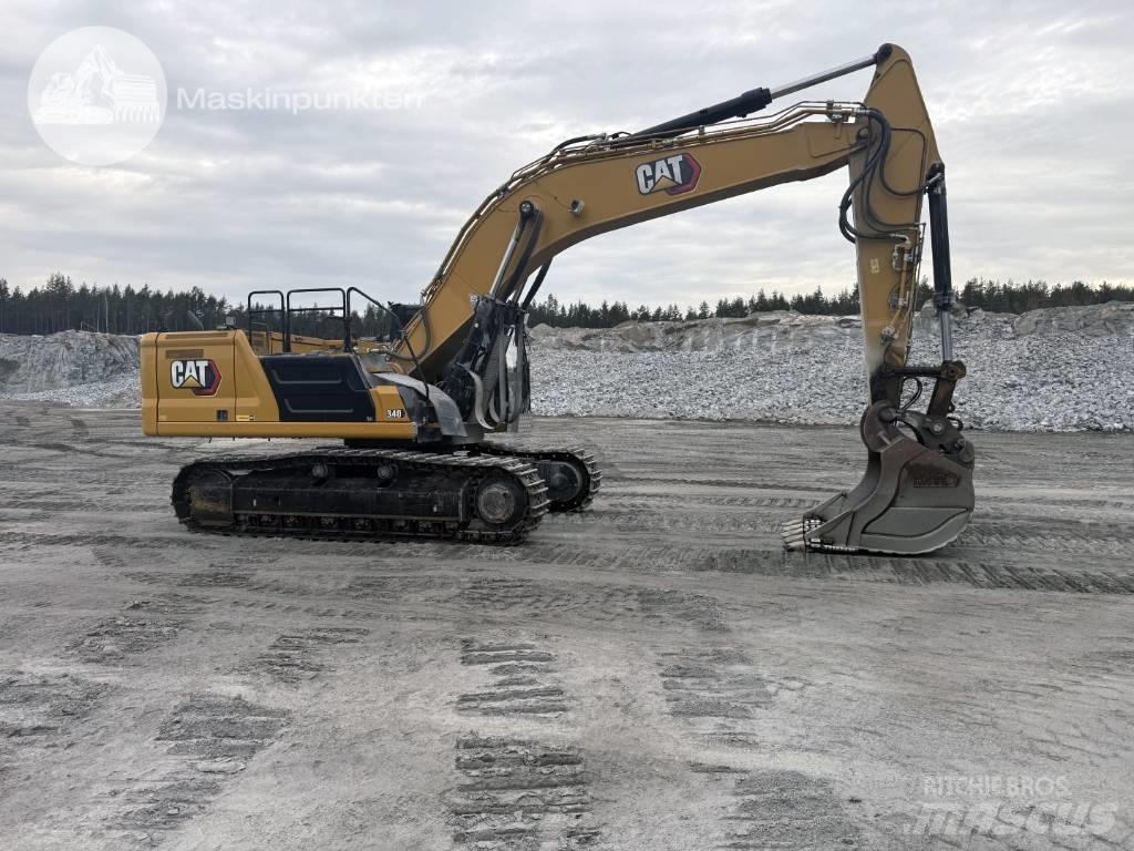 CAT 340 Pásové rýpadlá