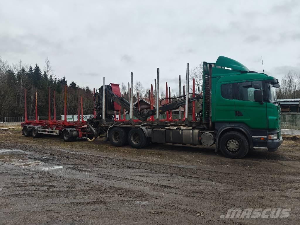 Scania G 480 Nákladné vozidlá na prepravu dreva