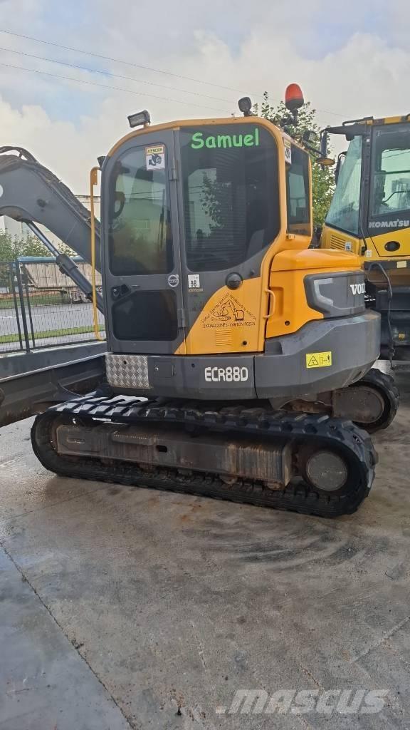 Volvo ECR88D Midi rýpadlá 7 t - 12 t