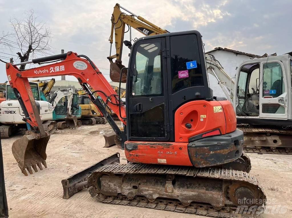 Kubota KX155-5 Pásové rýpadlá