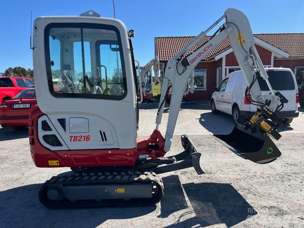 Takeuchi TB 216 A Mini rýpadlá < 7t
