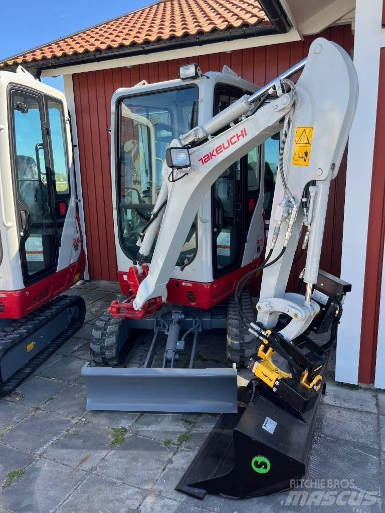 Takeuchi TB 216 A Mini rýpadlá < 7t