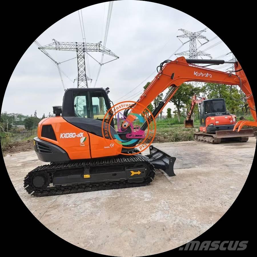 Kubota KX 80-4 Midi rýpadlá 7 t - 12 t