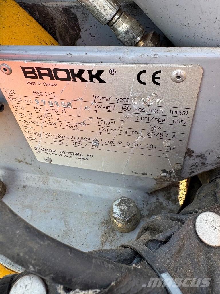 Brokk Brokk 40 robot Stavebníctvo - ostatné