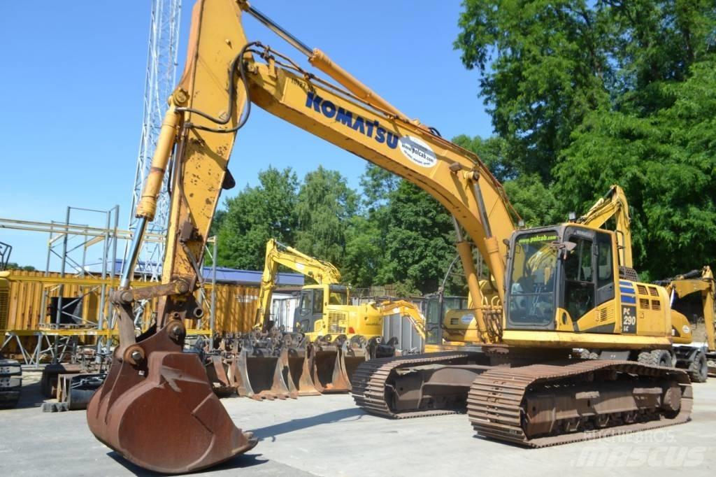 Komatsu PC 290 LC-10 Pásové rýpadlá