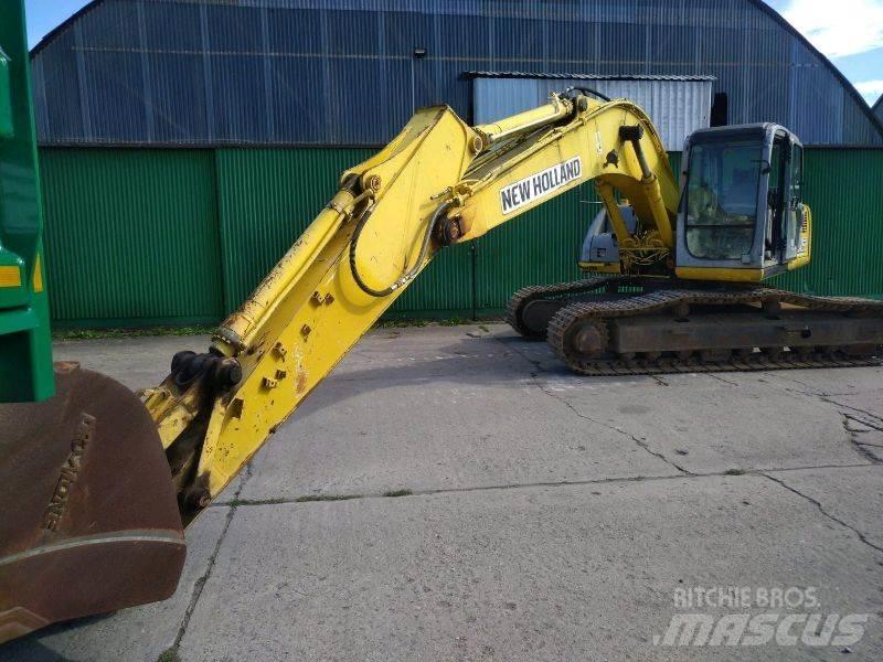 New Holland E 215 Pásové rýpadlá