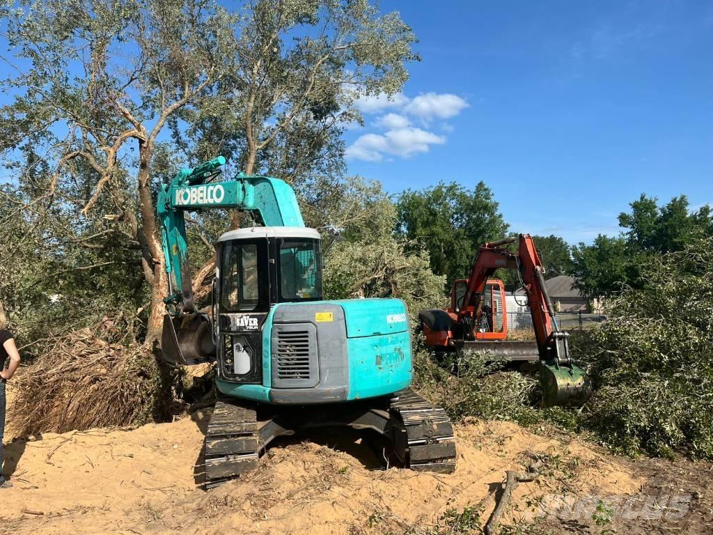 Kobelco SK 75 UR Pásové rýpadlá