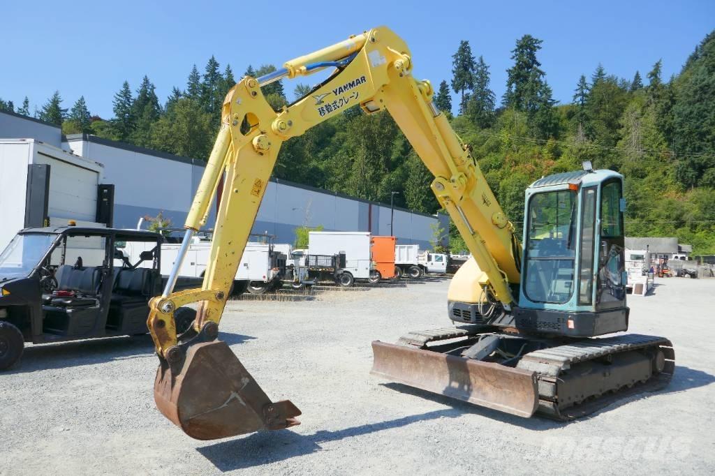 Yanmar B 7-5 A Pásové rýpadlá