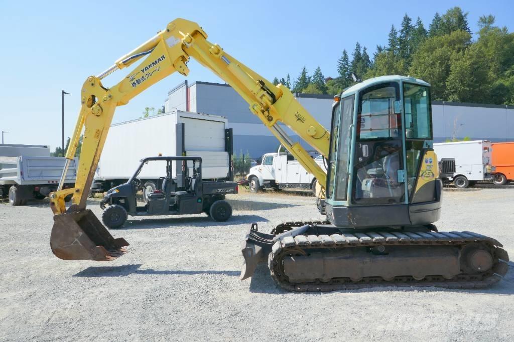 Yanmar B 7-5 A Pásové rýpadlá
