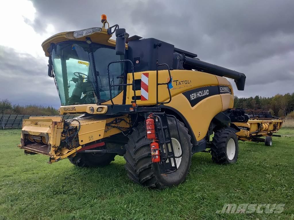 New Holland CX 860 Kombinované zberacie stroje