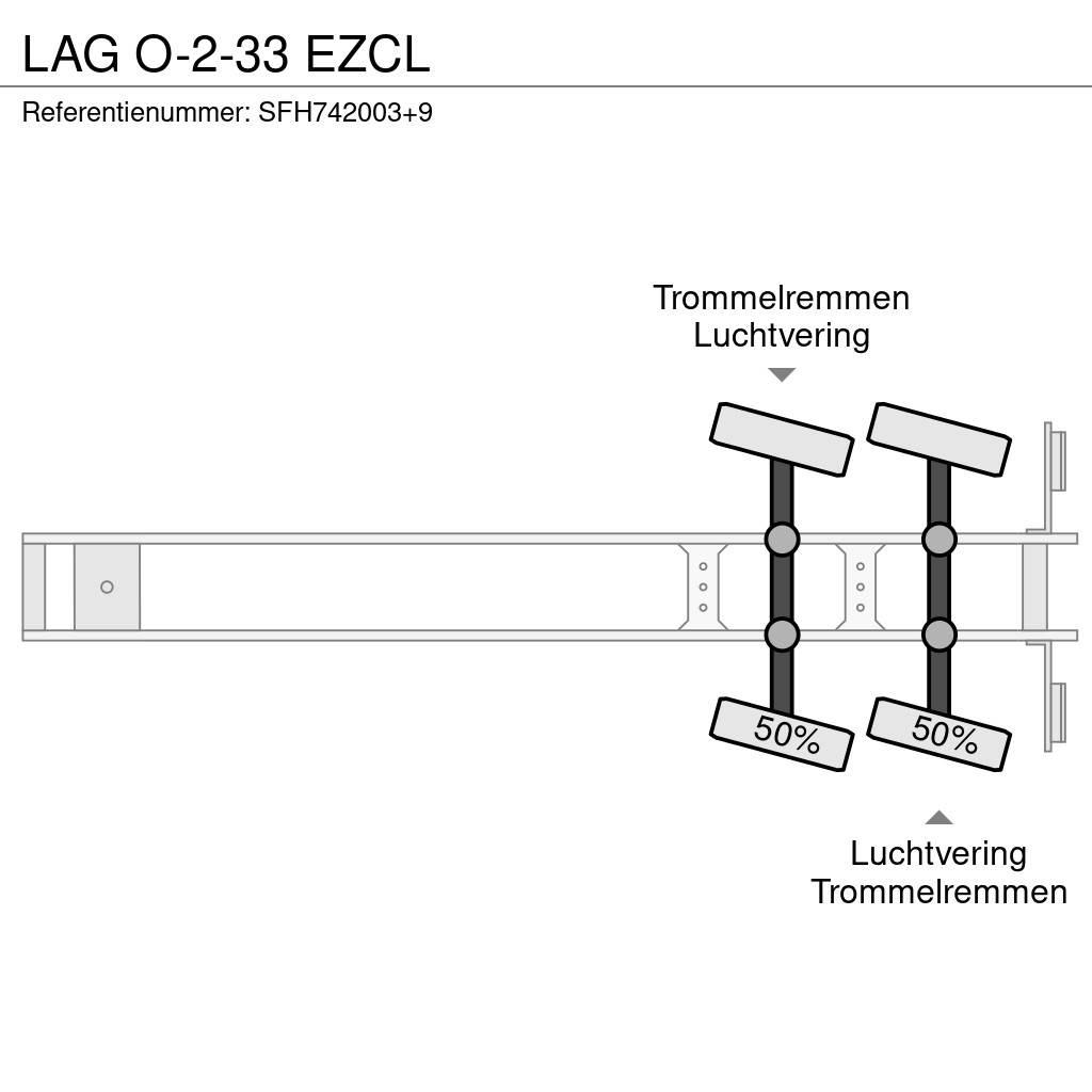 LAG O-2-33 EZCL Chladiarenské návesy