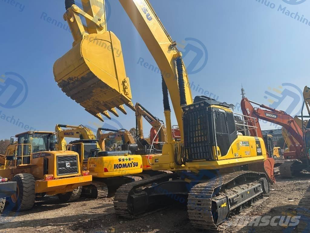 Komatsu PC 400-7 Pásové rýpadlá