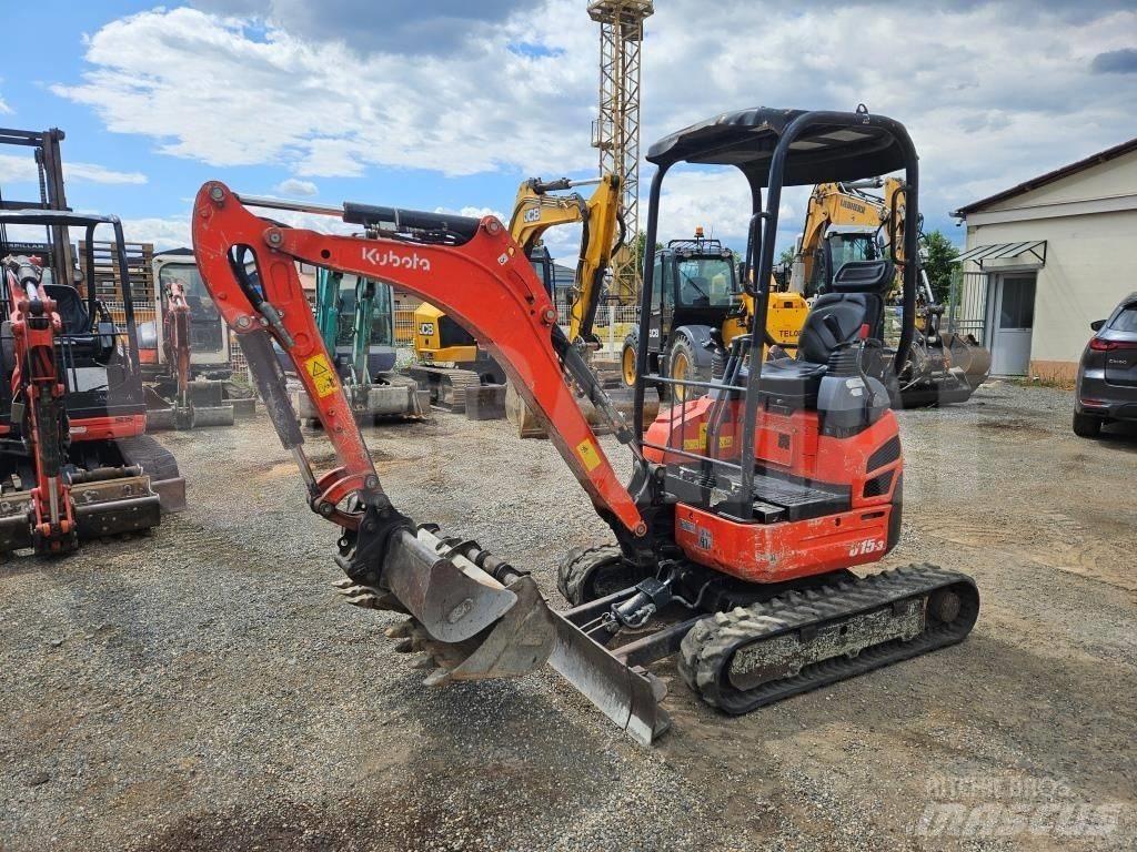 Kubota U 15 Mini rýpadlá < 7t