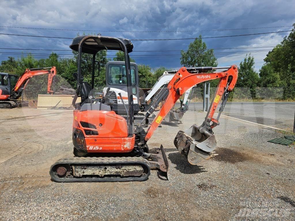 Kubota U 15 Mini rýpadlá < 7t