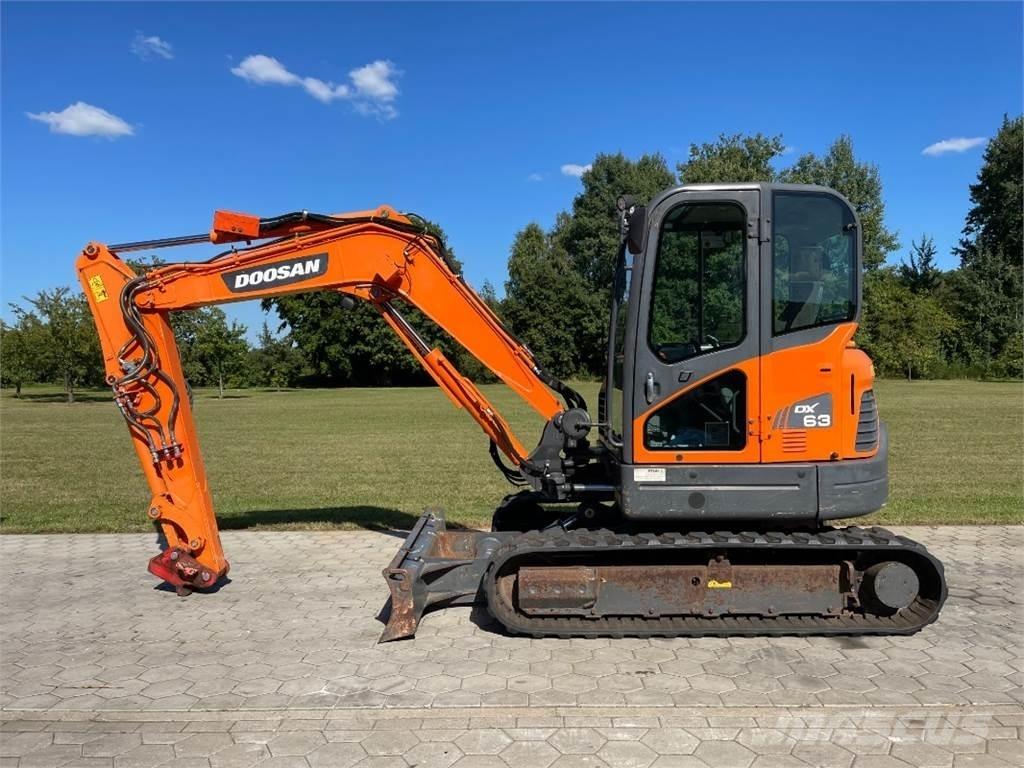 Doosan DX63-3 Mini rýpadlá < 7t