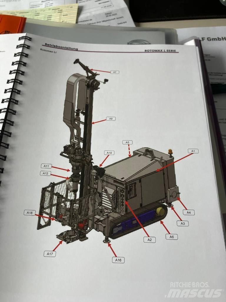 Geotec Rotomax Li Ostatné vŕtacie zariadenia