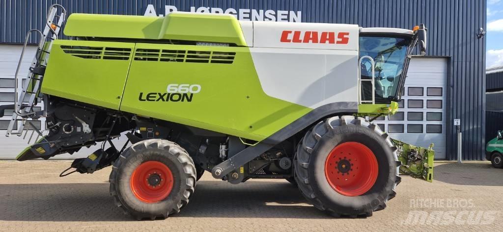 CLAAS Lexion 660 Kombinované zberacie stroje