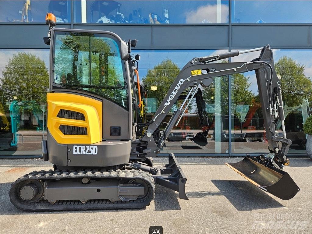 Volvo ECR 25 Mini rýpadlá < 7t