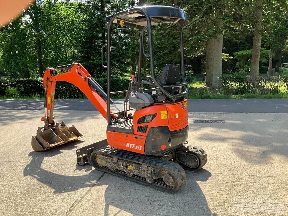 Kubota U 17-3 Mini rýpadlá < 7t